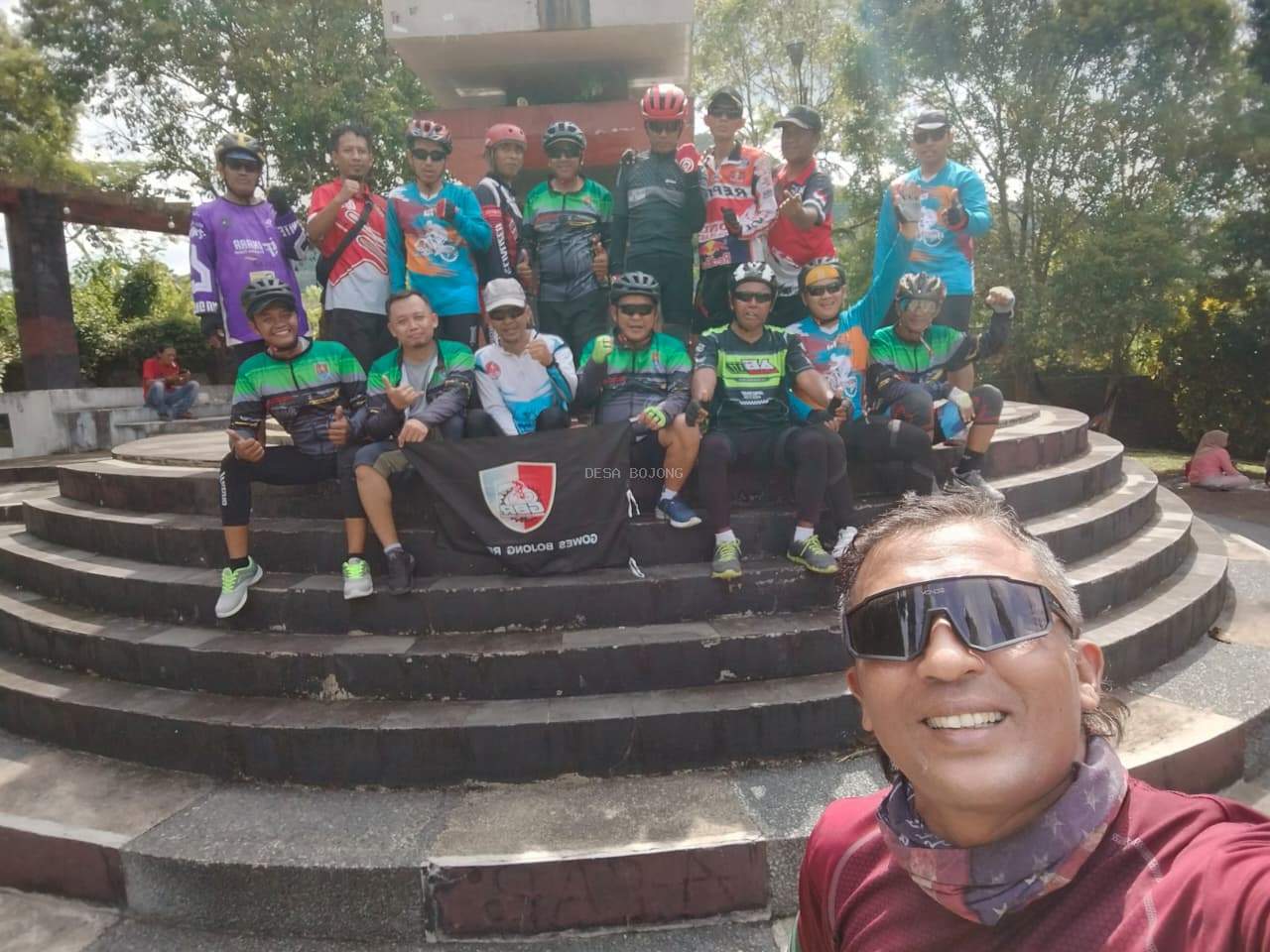 Kepala Desa Dukung Gerakan Gowes Nasional Sesuai Arahan Presiden